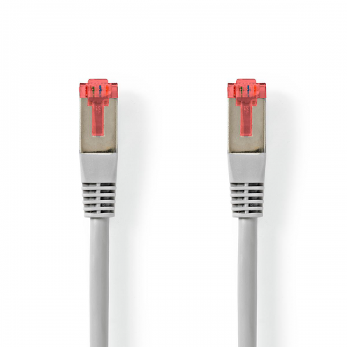 image Câble Ethernet RJ45- mâle-mâle- 3m- Gris