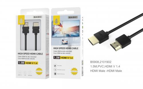 image Câble HDMI 1.5m- B5908