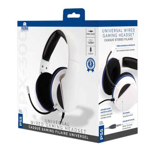 Casque Playstation 5 / Universel SPX-300 - Blanc et Noir