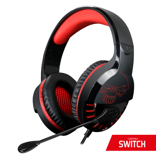 image Casque micro SWITCH /PS4 / XBOXONE PRO-SH3  rouge