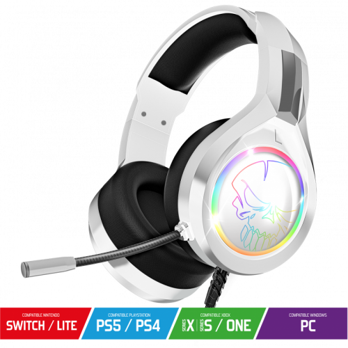 Casque micro sans fil gamer XPERT-H900 2,4 ghz pour PS4/Xbox one/Switch/PC/