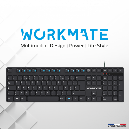 clavier filaire USB ultime WORKMATE