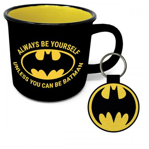 image Dc Comics - Mug et porte-clé - Logo Batman