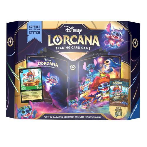 Disney Lorcana JCC - FR La Mer Azurite - Coffret Collector Stitch