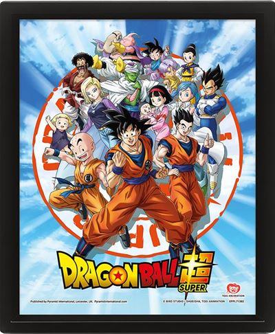 image Dragon Ball Super- Poster 3d lenticulaire- Goku and the Z Fi