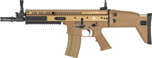 image FN SCAR-L ABS Tan (bat+chargeur) 6mm 450BBs 1.3J /C3 - AEG