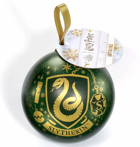 image Harry Potter  -Boule de Noël et collier  - Slytherin