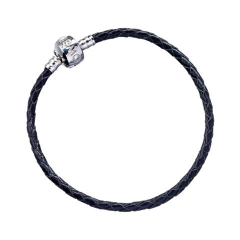 image Harry Potter- Bracelet à Charms en cuir noir- 19cm