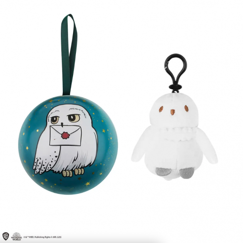 Harry Potter-Holiday capsule Porte-Clé Peluche- Hedwige