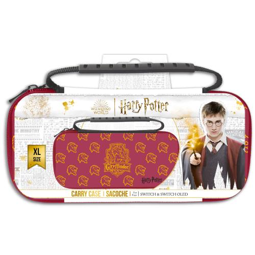image Harry Potter-Sacoche XL Switch et Oled -Rouge-Gryffondor 