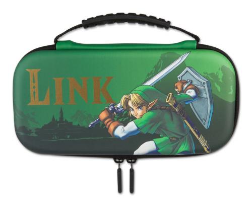 image Kit de protection pour Switch Lite - Zelda - Link Hyrule - Protection écran + Chiffo