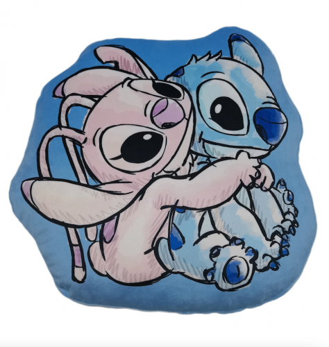 Lilo&Stitch- Coussin 3D - Stitch et Angel 