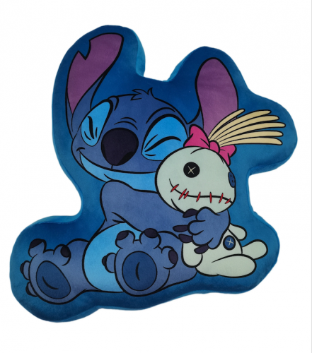 Lilo&Stitch- Coussin 3D - Stitch et Srump 