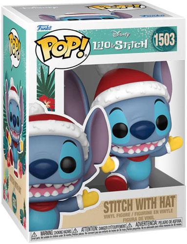 Lilo&Stitch - Funko Pop 1503 Lilo&Stitch - Stitch avec bonnet