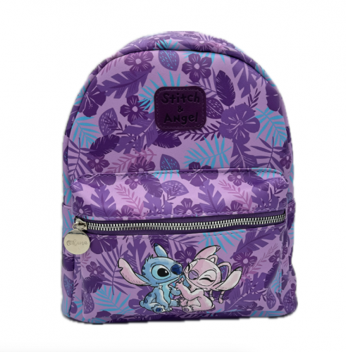 Lilo&Stitch – Sac à dos Similicuir 28x11x22cm– Stitch et Angel