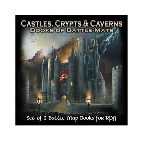 image Livre plateau de jeu : pack de 2 livres - Castles, Crypts & 