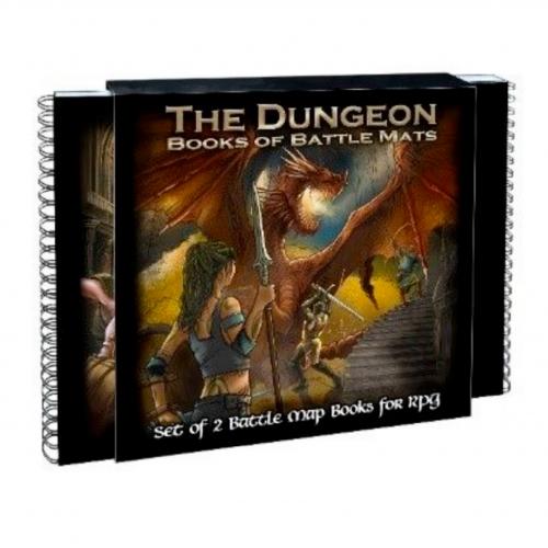 image Livre plateau de jeu : Pack de 2 livres Dungeon Book modulai