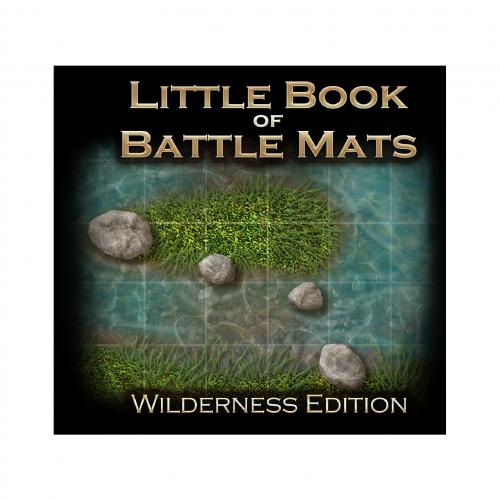 image Livre plateau de jeu : The Little Book of Battle Mats - Wild