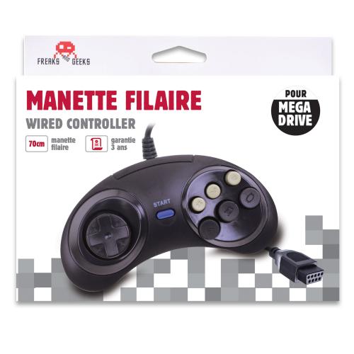 image Manette 6 boutons MegaDrive/Genesis/MasterSystem