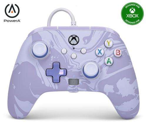 image Manette Filaire - Xbox Series X/S - Lavender Swirl