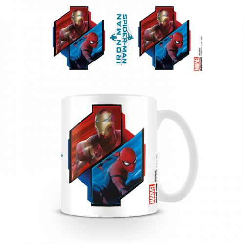 Marvel - Mug 320ml - IronMan / SpiderMan