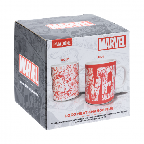 image Marvel - Mug Thermo-réactif (heat change) - Logo Marvel