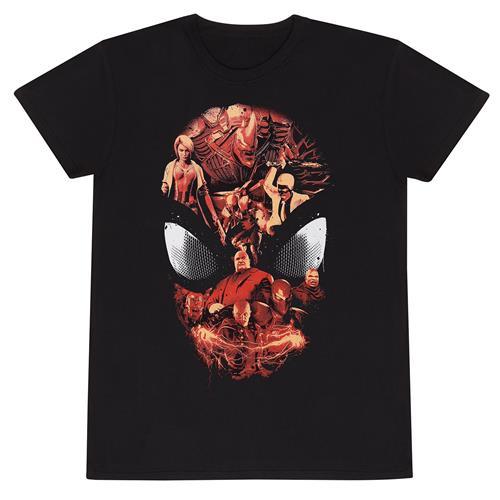 image Marvel - T-shirt Spider-Man Video Game - Character Roster - Taille M