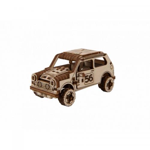 Mecanisme 3D bois - Voiture de rallye (98 pcs)