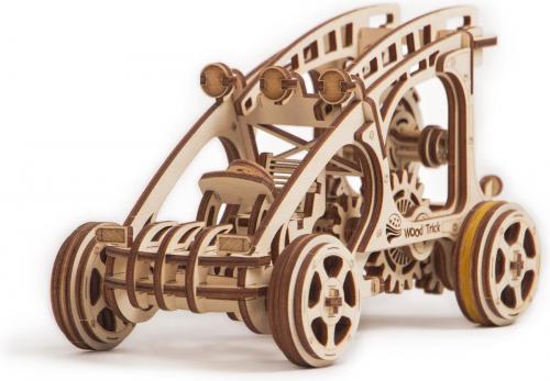 image Mécanisme 3D en bois - Buggy - 144 pcs