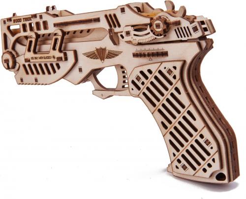 image Mécanisme 3D en bois - Cyber Gun - 122 pcs