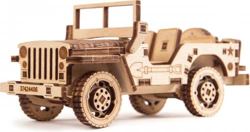 image Mécanisme 3D en bois - Safari Car 4×4 - 72 pcs