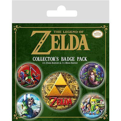 image Nintendo - Pack Pins Collectionneur - The legend of Zelda x 5