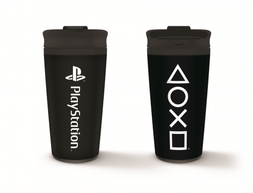 image Playstation - Travel Mug en Metal 450 ml  - Onyx
