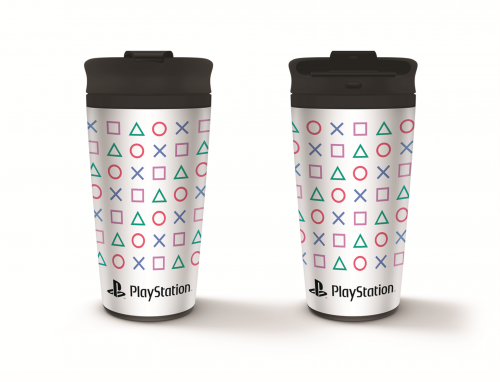 image Playstation - Travel Mug en Metal 450 ml  - Shapes