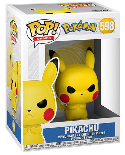 Pokémon- Funko POP 598 V2 - Grumpy Pikachu