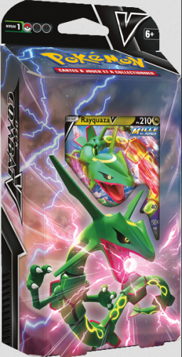 image Cartes Pokémon JCC- FR Kit d'initation V Battle - Deck RAYQ