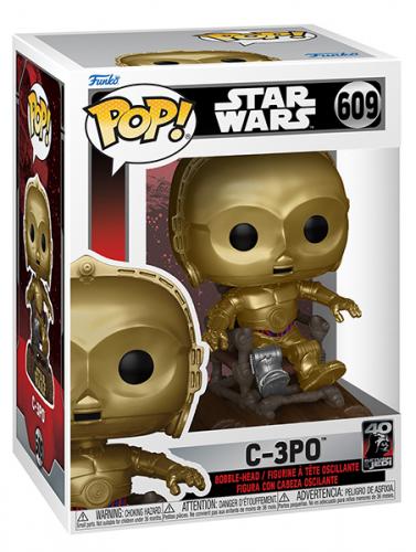 image Star Wars - Funko Pop 609 il retour du jedi 40th- C-3PO