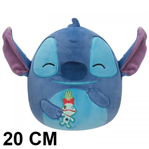 Stitch - Squishmallow Stitch avec Scrump 20 CM