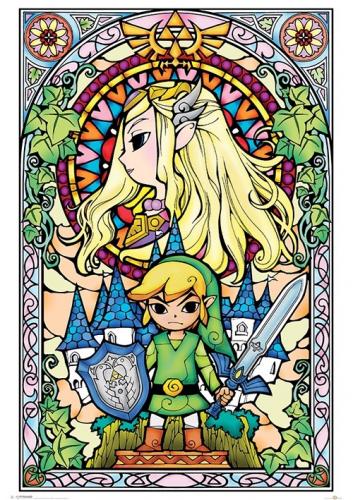 image The Legend of Zelda - Maxi Poster - Vitrail - 61cm x 91.5cm