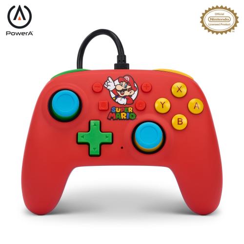 image SWITCH-Manette Filaire Nano - Mario Medley  (emballage abîmé)
