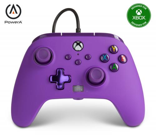image Xbox Series X/ PC - Manette filaire  - Violet royal Edition