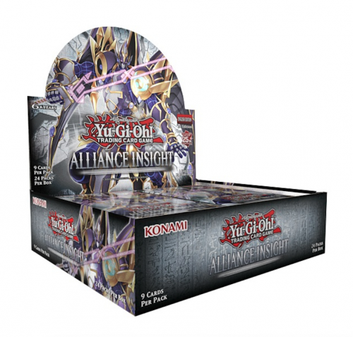 image principale pour Yu-Gi-Oh! JCC-Display de pack de booster Intuition d’Alliance (24 boosters) FR