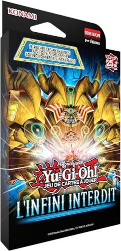 Yu-Gi-Oh! JCC – FR Pack de 3 Boosters L'Infini Interdit (Blister cartonné)