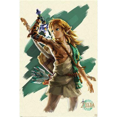 image Zelda - Maxi Poster Tear of the Kingdom- Link Unleashed 61cm x 91.5cm